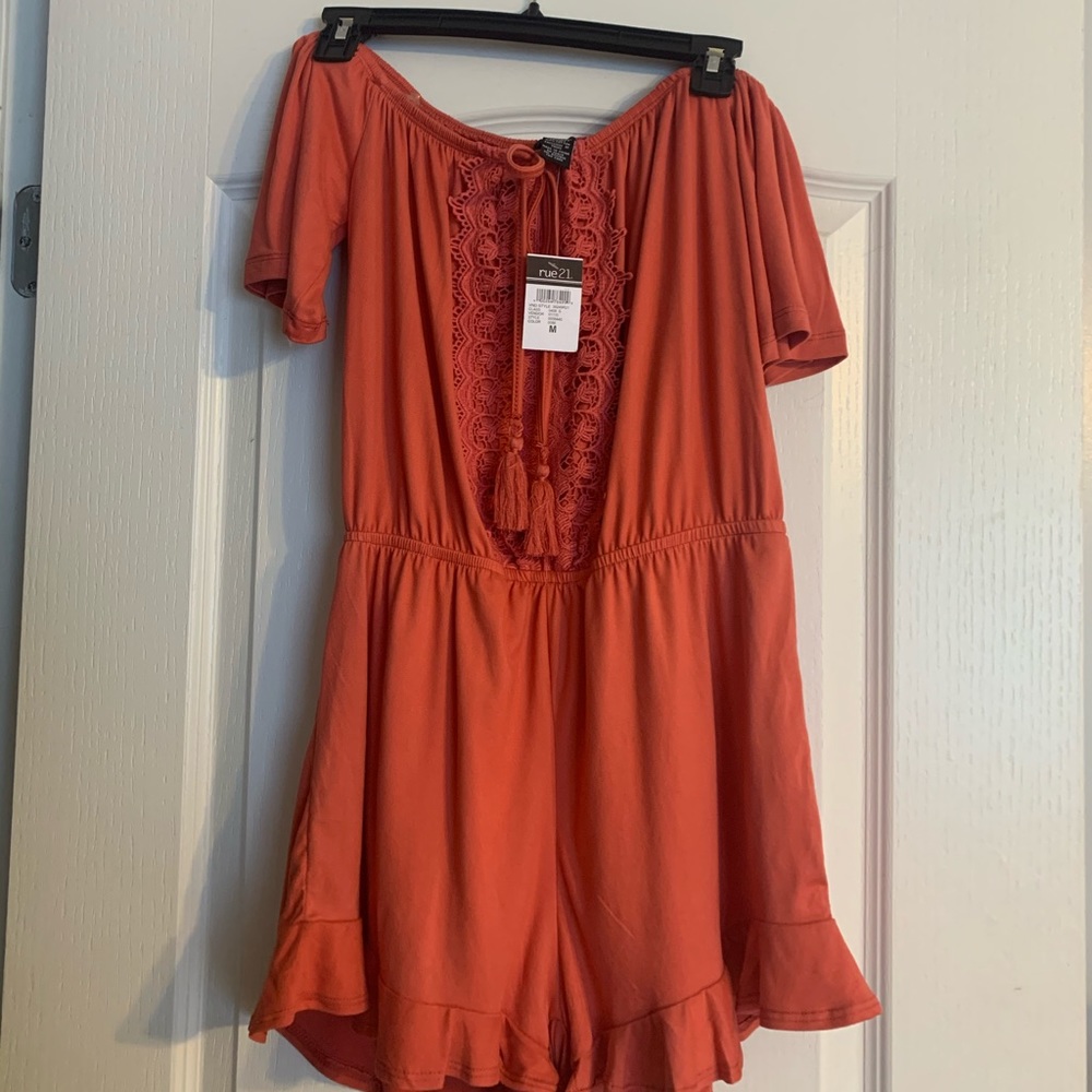 rue 21 coral romper